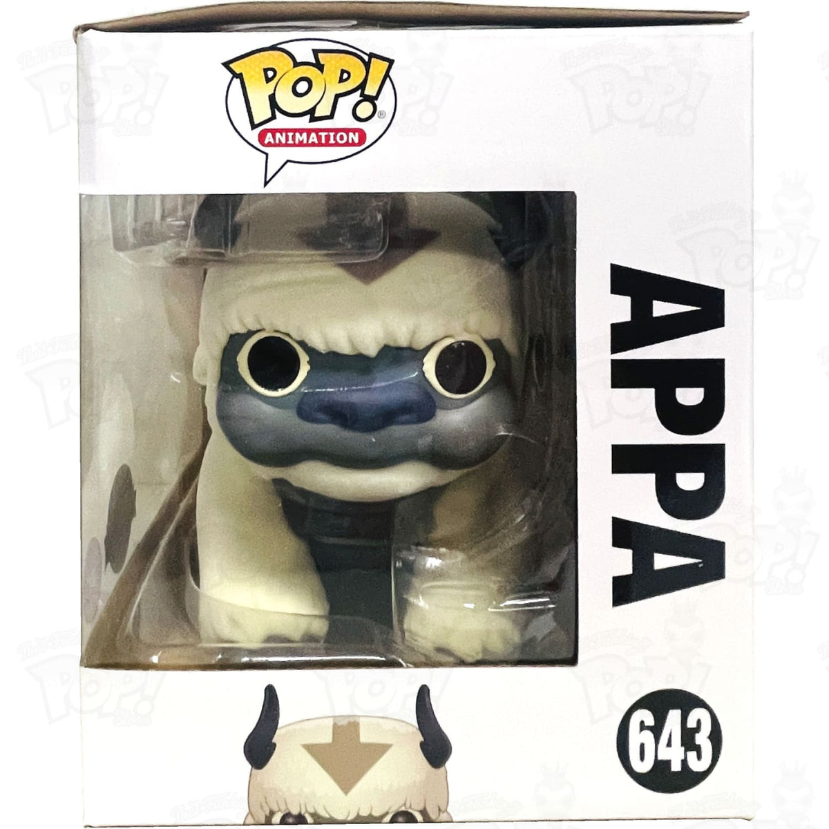 Avatar The Last Air Bender Appa (#643) Flocked