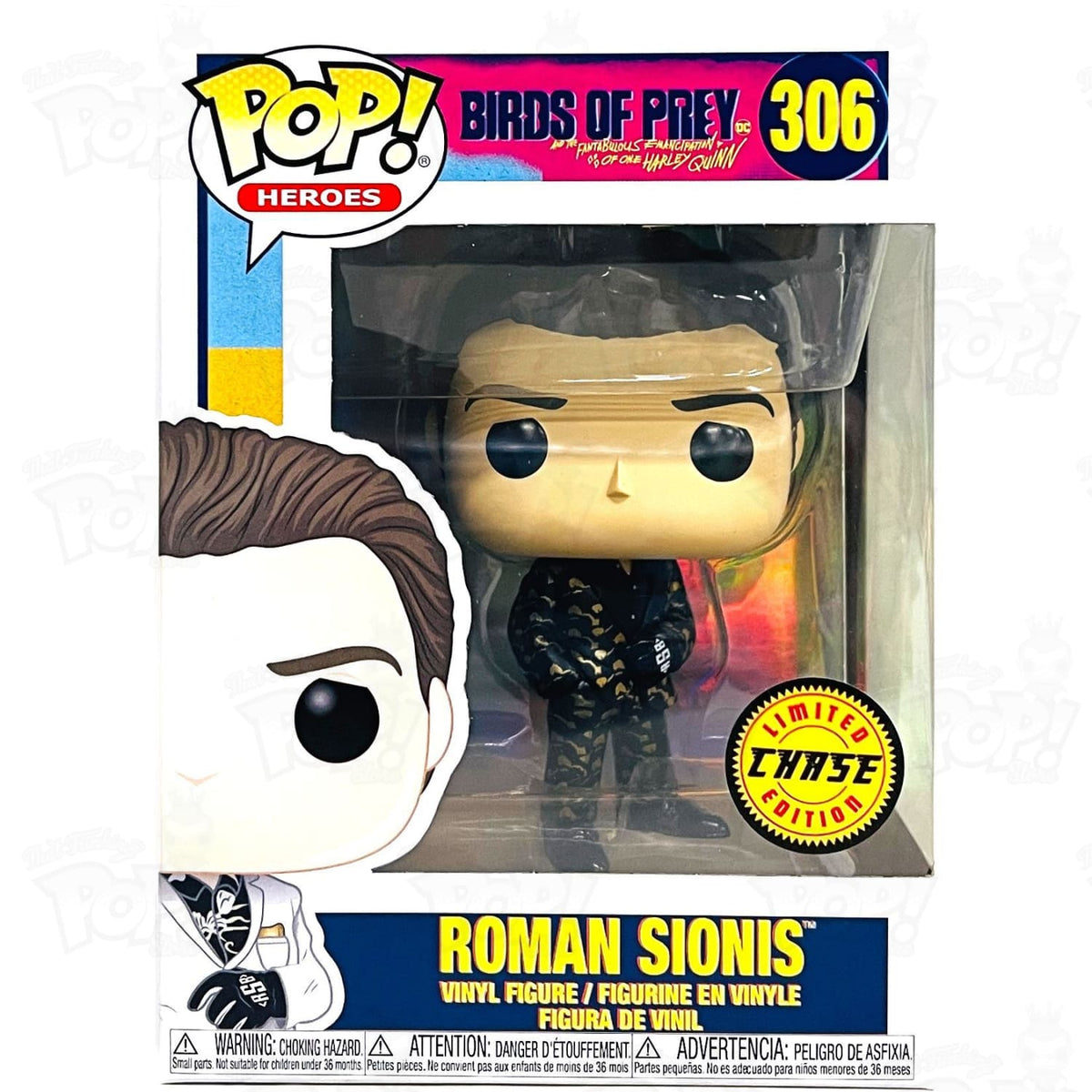 Funko POP! Roman Sionis (White Suit) – Birds Of Prey, DC Comics, Mit Chase-Chance, Ca. 9,5 Cm