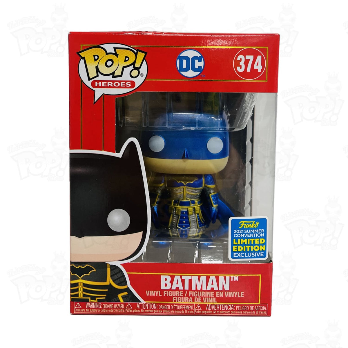 DC Blue Imperial Batman (#374) 2021 Summer Convention Funko