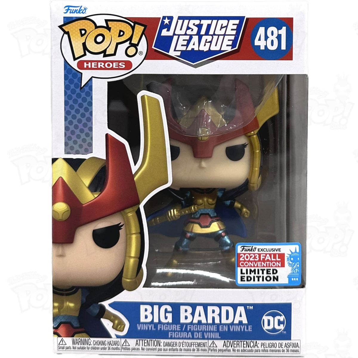 Funko POP! DC Comics Justice League Big Barda Edition Limitée Fall Convention 2023 - LJ Shop - Boutique en ligne Suisse Funko POP! DC Comics Justice League Big Barda Edition Limitée Fall Convention 2023 - LJ Shop - Boutique en ligne Suisse