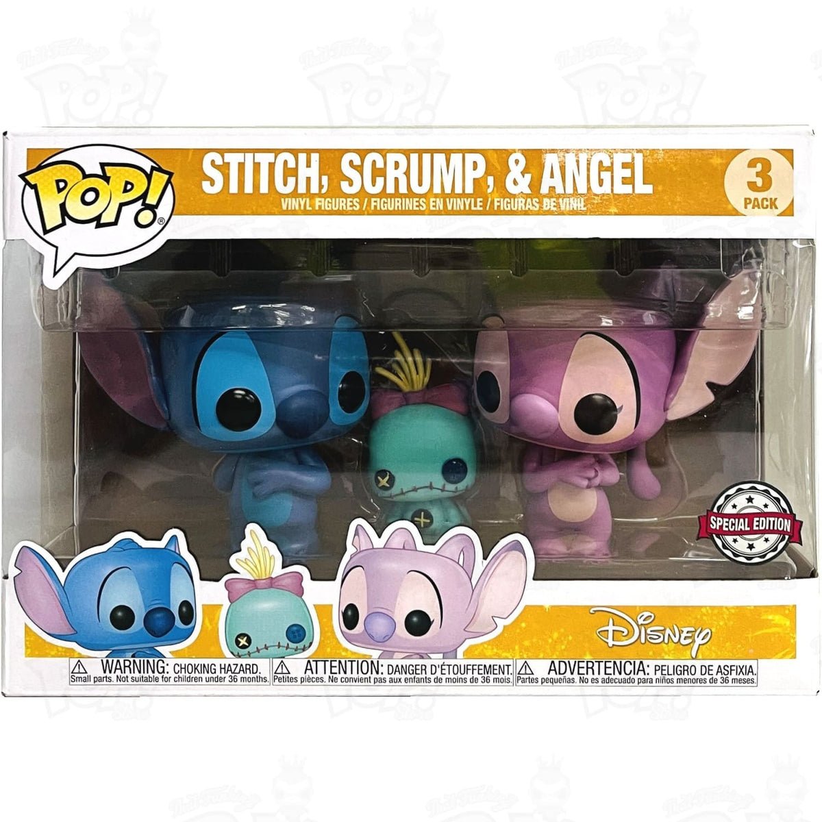 funko pop stitch scrump angel