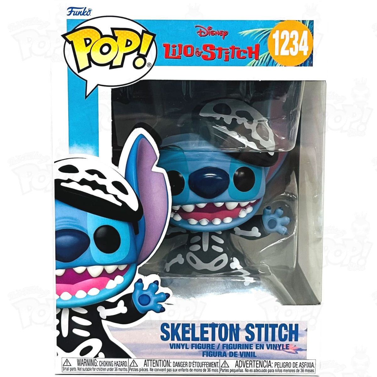 Lilo & Stitch Skeleton Stitch Funko Pop! Vinyl Figure #1234 - Comic Spot