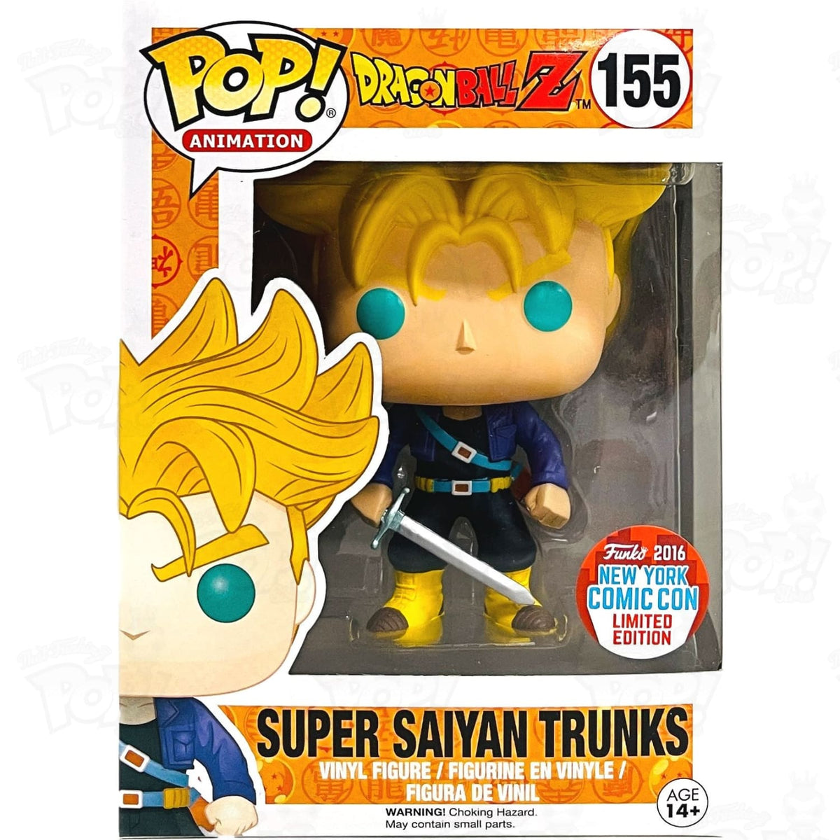 Super saiyan trunks pop hot sale vinyl