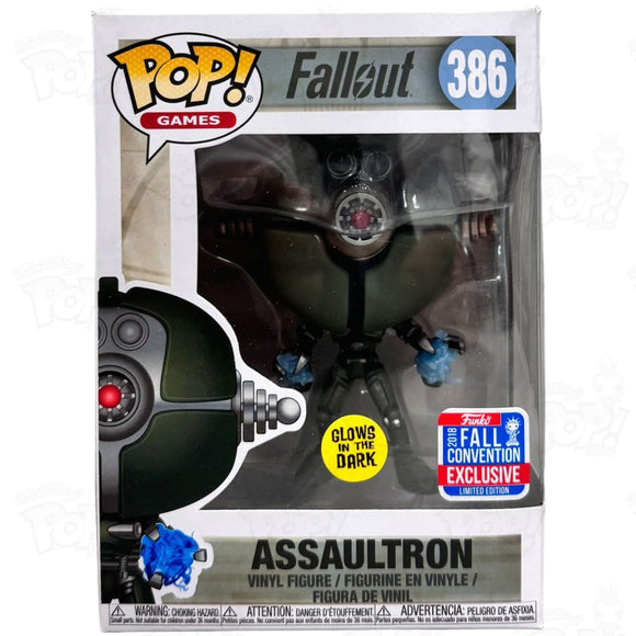 Fallout Assaultron (#386) Gitd Funko Pop Vinyl