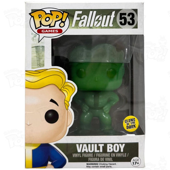 Fallout Vault Boy (#53) Gitd Funko Pop Vinyl
