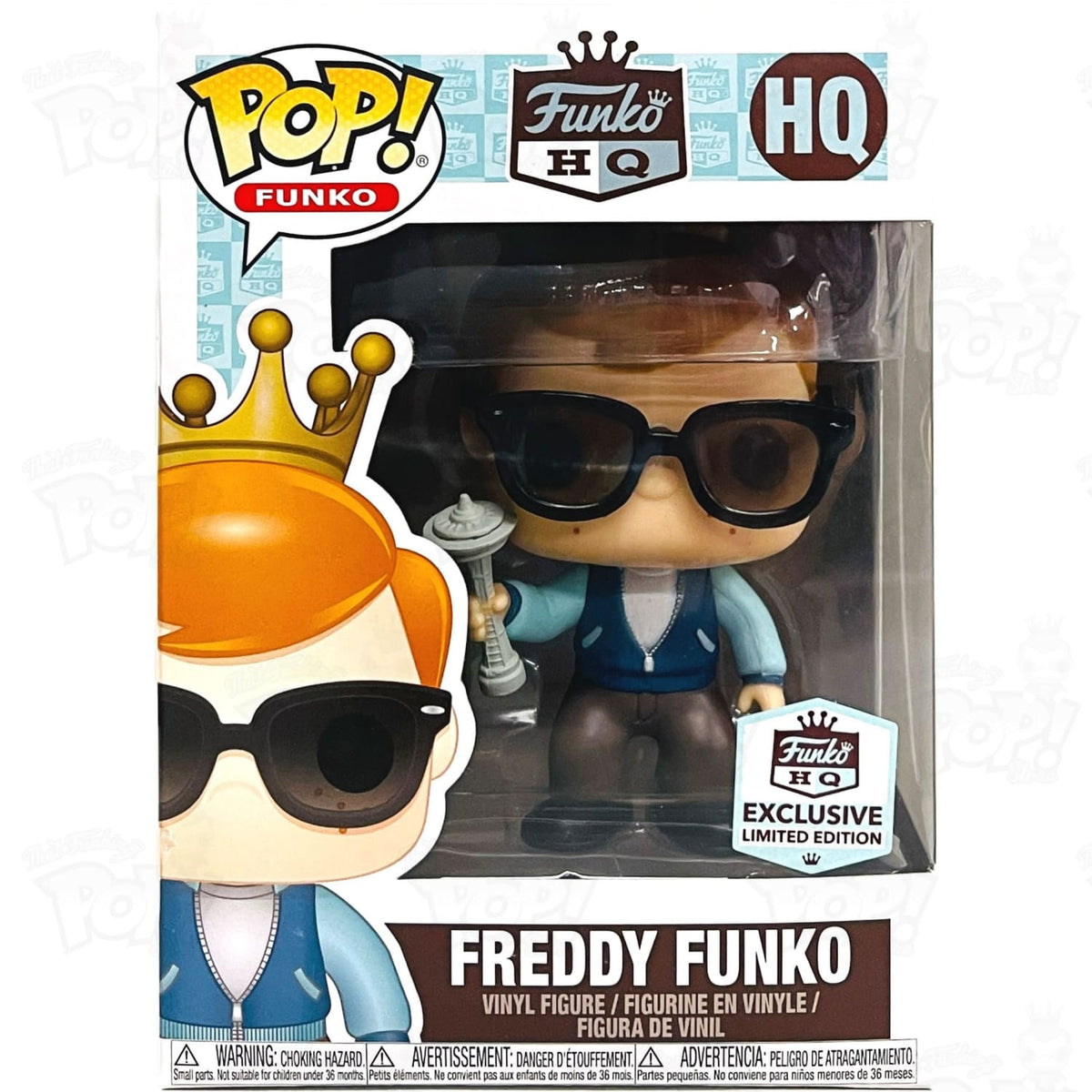 Freddy Funko (#HQ) Funko HQ Exclusive Holding Space Needle - Main Image