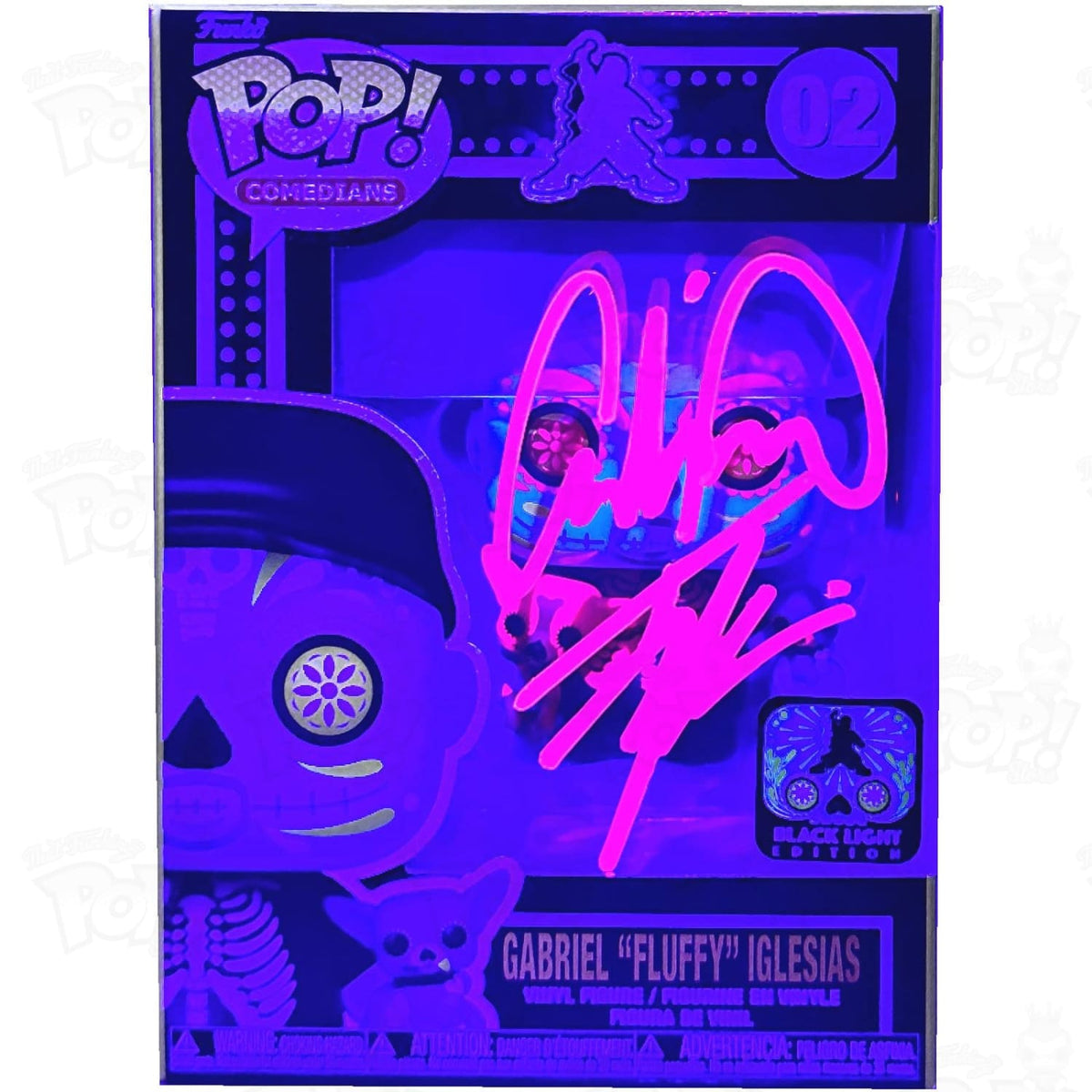 Orders Funko Pop Gabriel Fluffy Iglesias Blacklight