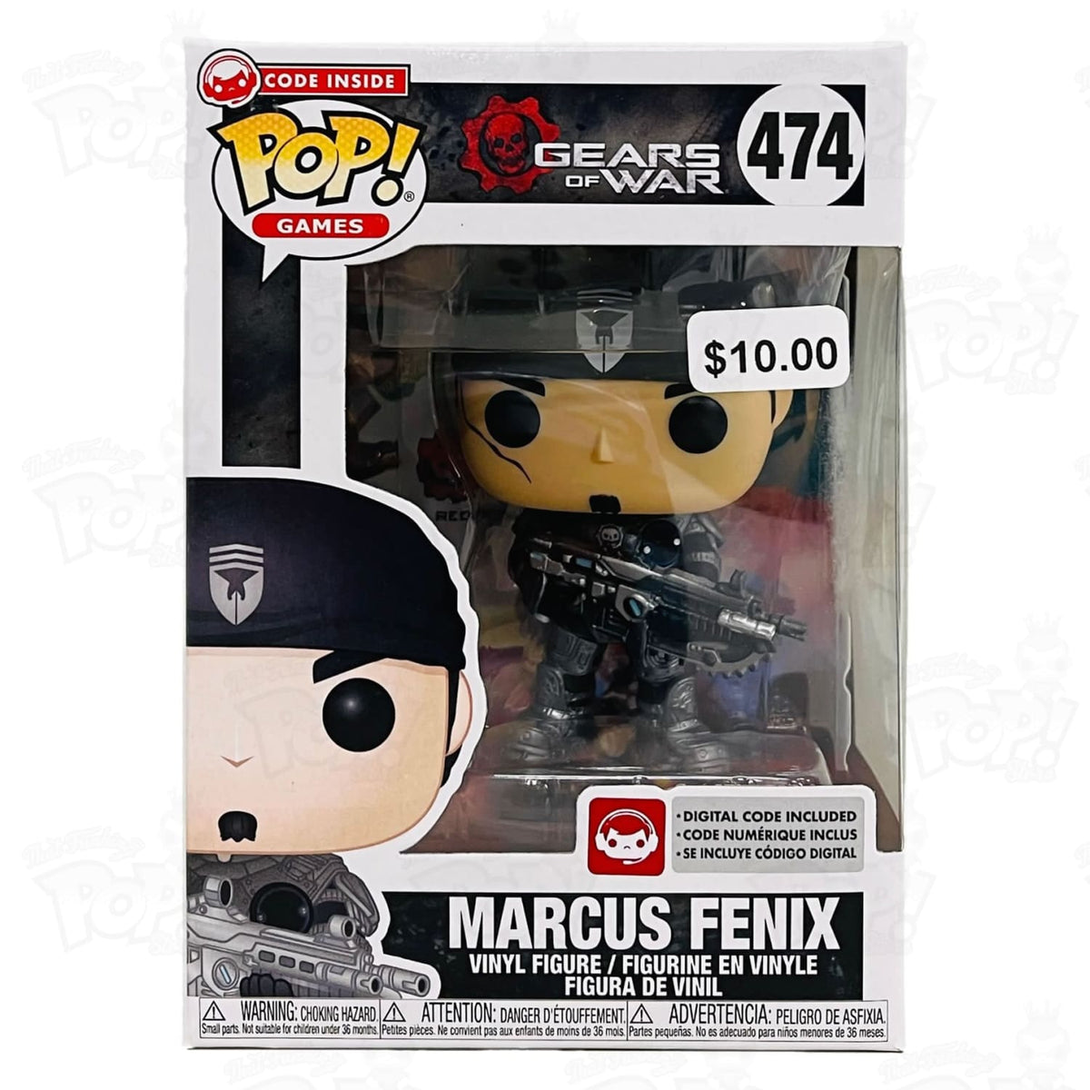 Gears of War Marcus Fenix (#474) That Funking Pop Store!