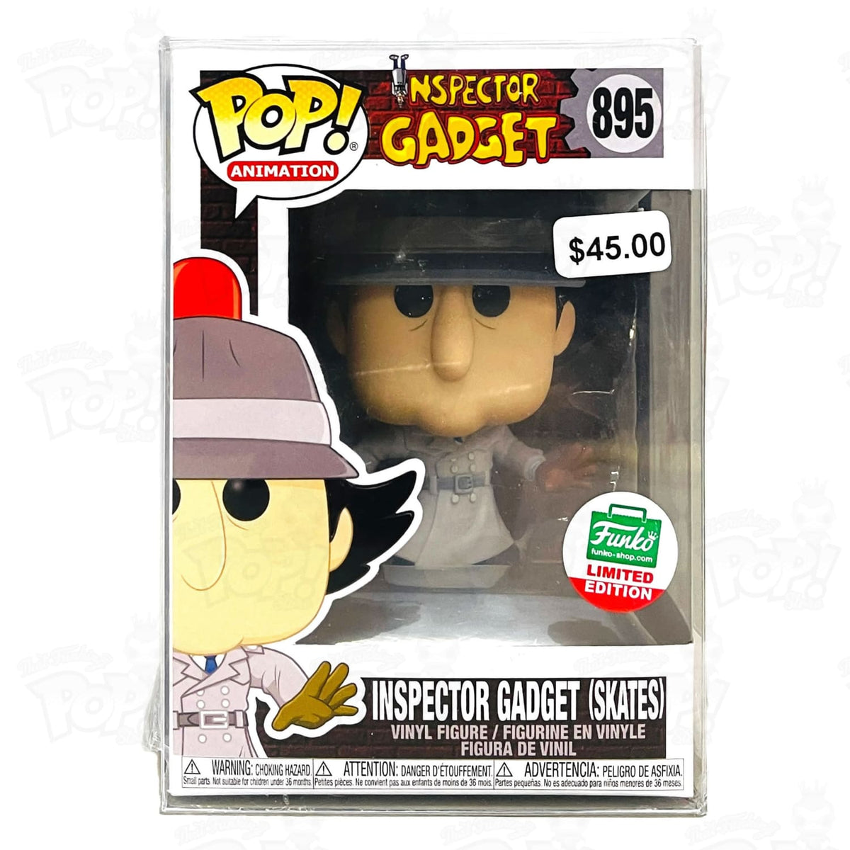 Inspector Gadget (Skates) Exclusive Funko Pop! #895 
