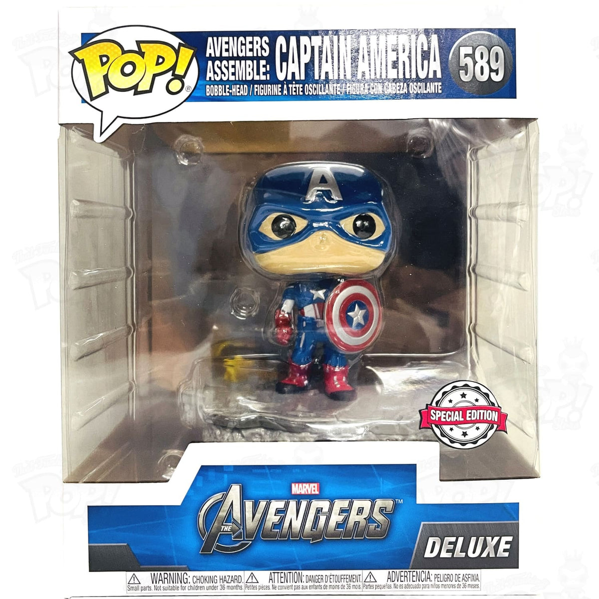 Marvel Avengers Assemble: Captain America (#589) Deluxe