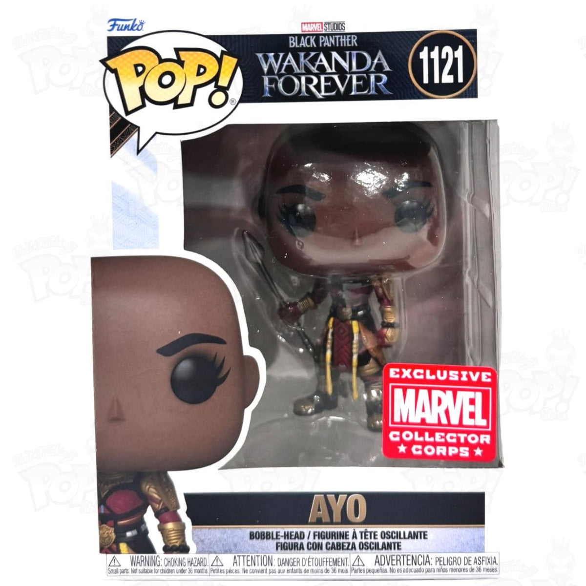 Marvel Black Panther Wakanda Forever Ayo (#1121) Collector Corps
