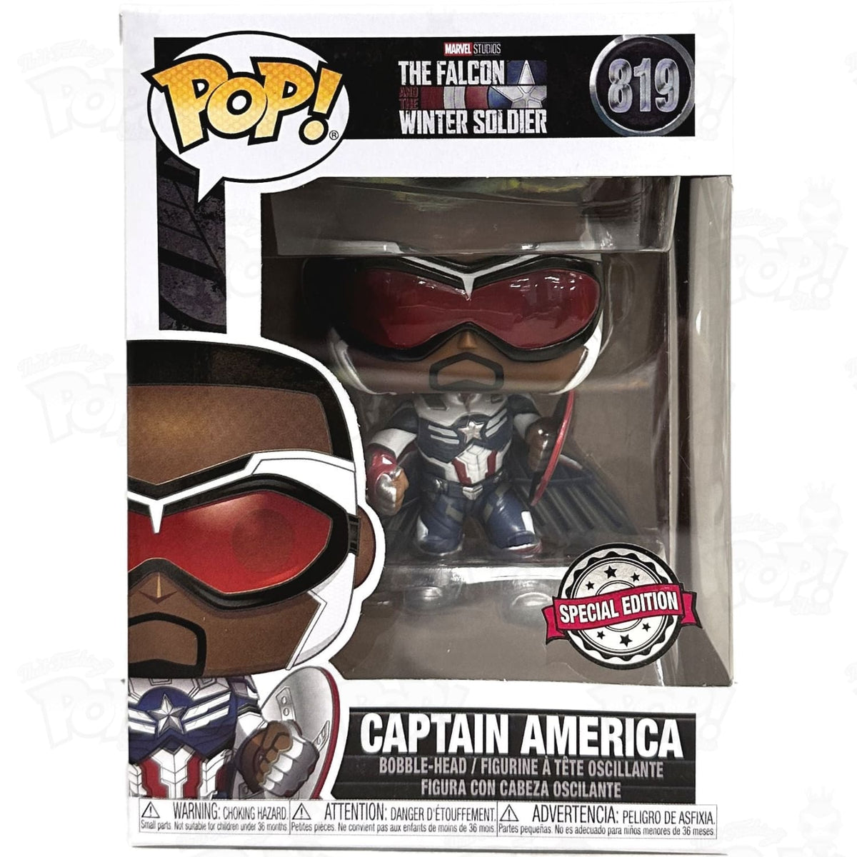 Funko POP! Marvel: The Falcon and the Winter Soldier Captain