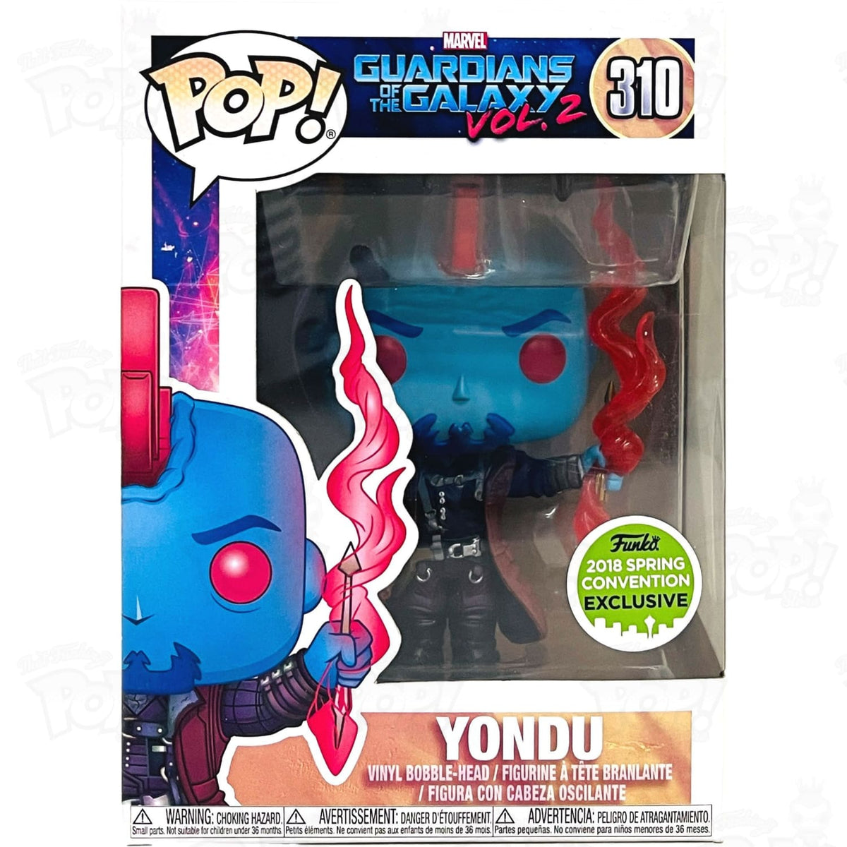 Funko POP! Marvel - outlets Yondu (2018 Spring Convention Exclusive)