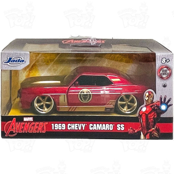 Marvel Iron Man 1969 Chevy Camaro Ss 1:32 Loot