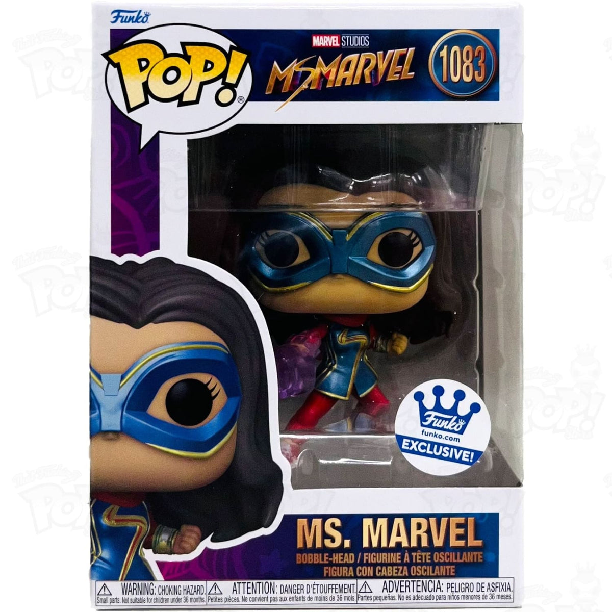 Funko Pop! Marvel: Ms. Marvel - Ms. Marvel,  Exclusive