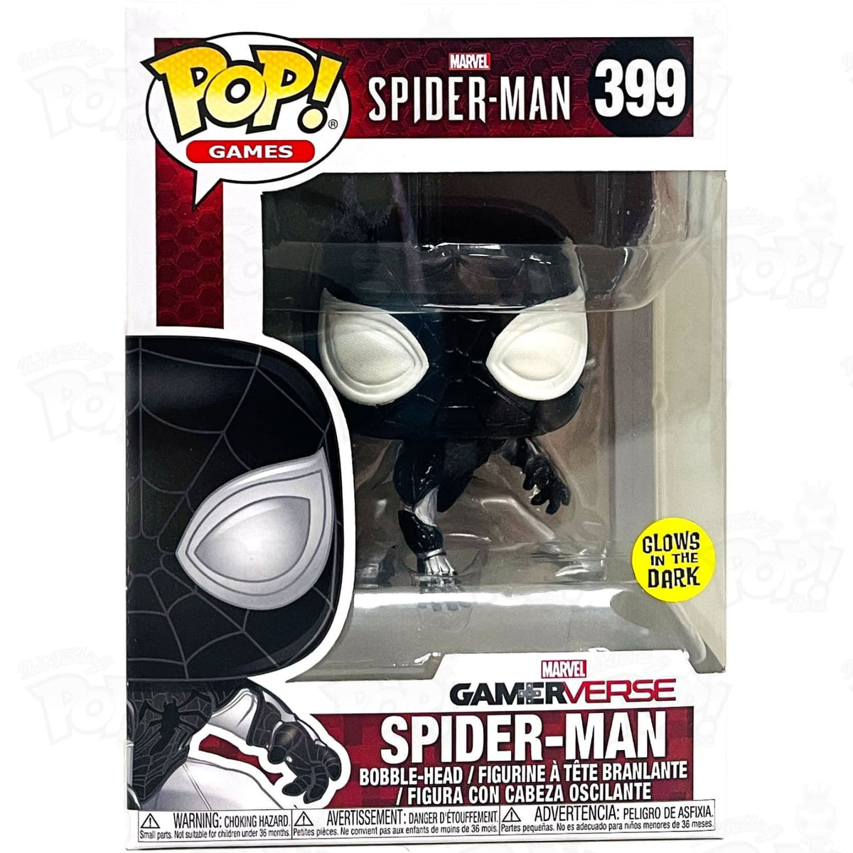 Funko POP! Marvel Spider-Man Noir Vinyl Bobble Head (No Hat)