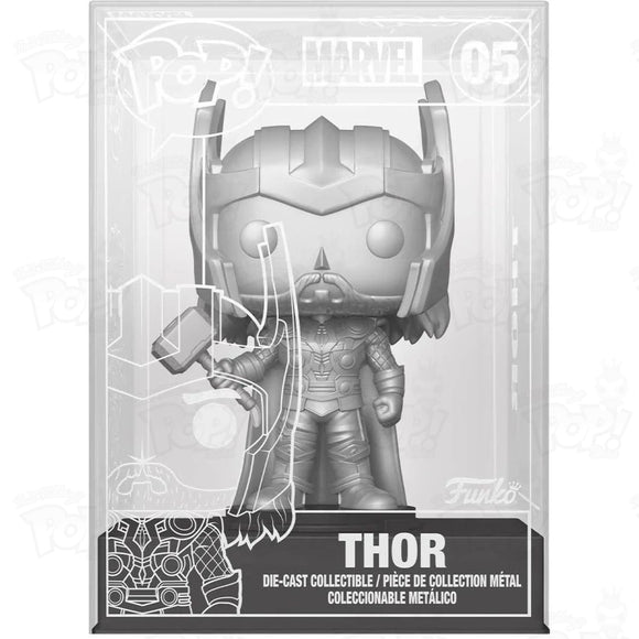 Marvel Thor Die Cast (#05) Funko Shop (Chase) Pop Vinyl