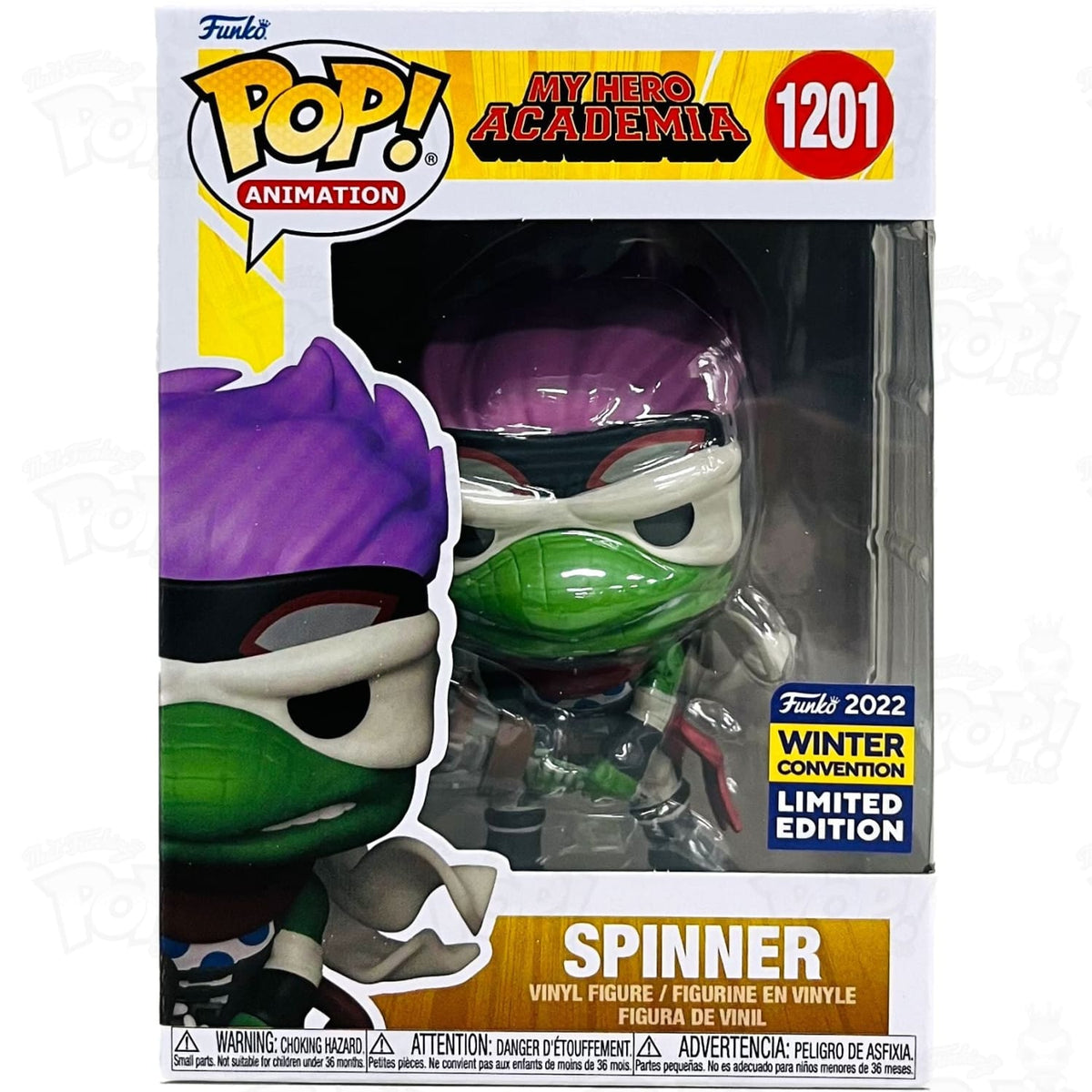 Funko Pop! My Hero Academia - Spinner (Édition Limitée Convention) - Figurine Vinyle #1201 Figurine Spinner Convention Funko Pop! My Hero Academia - Spinner (Édition Limitée Convention) - Figurine Vinyle #1201 Figurine Spinner Convention