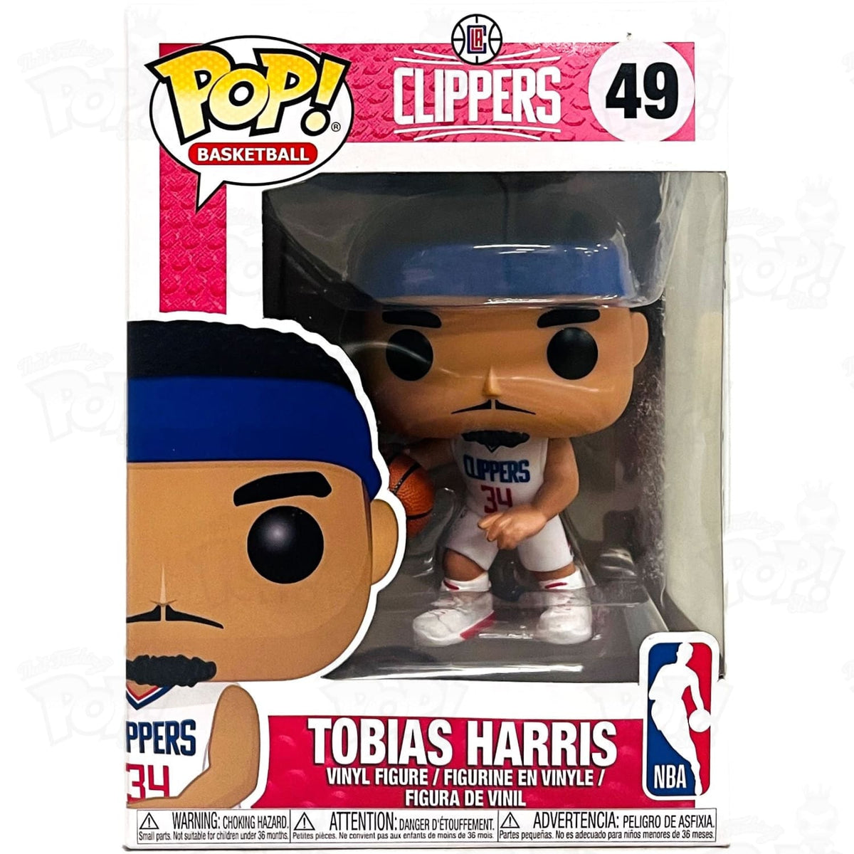 NBA: LA Clippers Tobias Harris (#49)