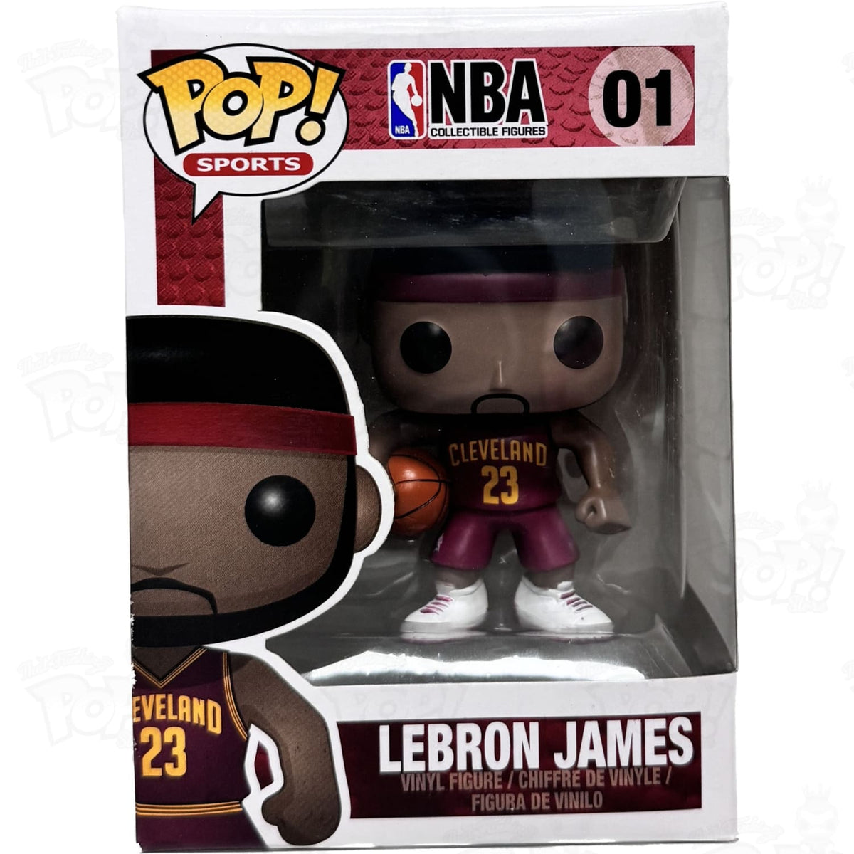 Lebron James Cleveland Cavaliers VAULTED NBA newest Funko 01 Pop