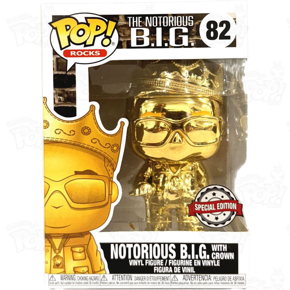 Notorious B.i.g. With Crown (#82) Special Edition Funko Pop Vinyl