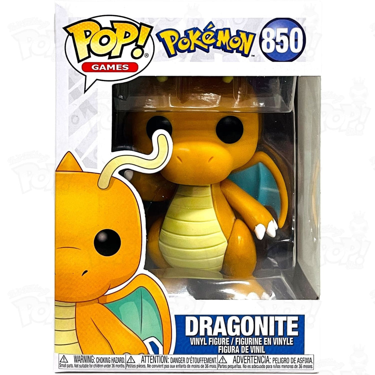 Funko Pop! Games Pokemon Dragonite Figure #850 - FW21 - US