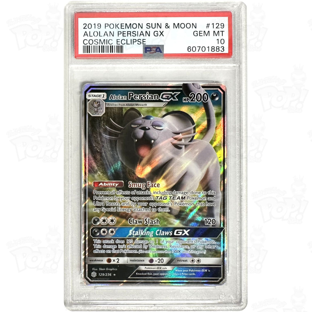 Pokemon TCG: Alolan Persian GX SM