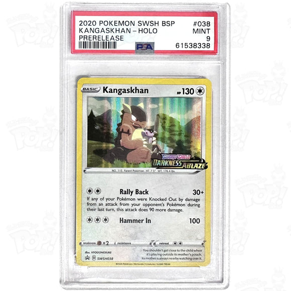 Pokemon Tcg: Kangaskhan Swsh038 Psa 9 Trading Cards