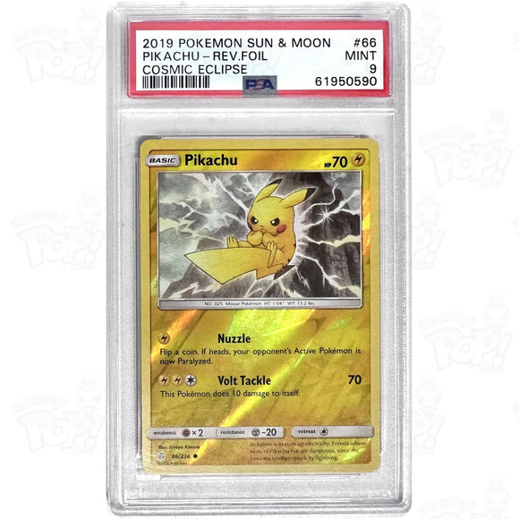 Pokemon Tcg: Pikachu 66/236 Psa 9 Trading Cards