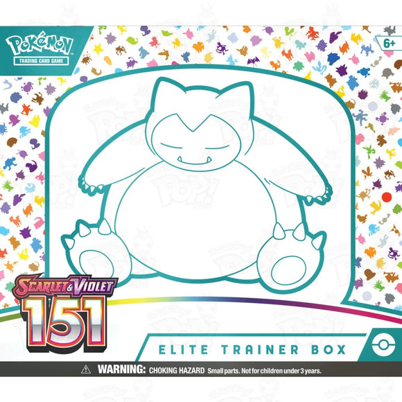 Pokemon Tcg: Scarlet & Violet 151 Elite Trainer Box Trading Cards