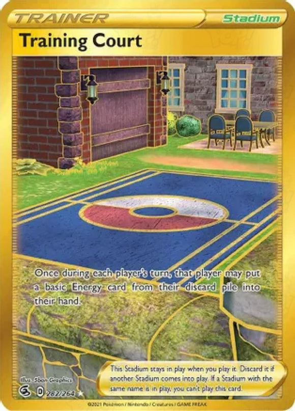 Pokemon Tcg: Swsh08: Fusion Strike Training Court (Secret) 282/264 / Secret Rare