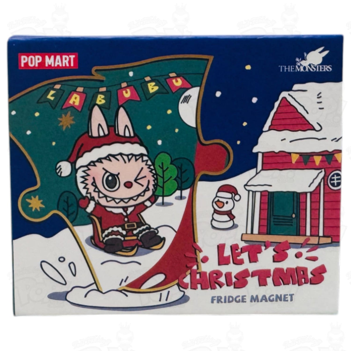 POPMART LABUBU LET'S CHRISTMAS PENDANT POP MART Labubu The