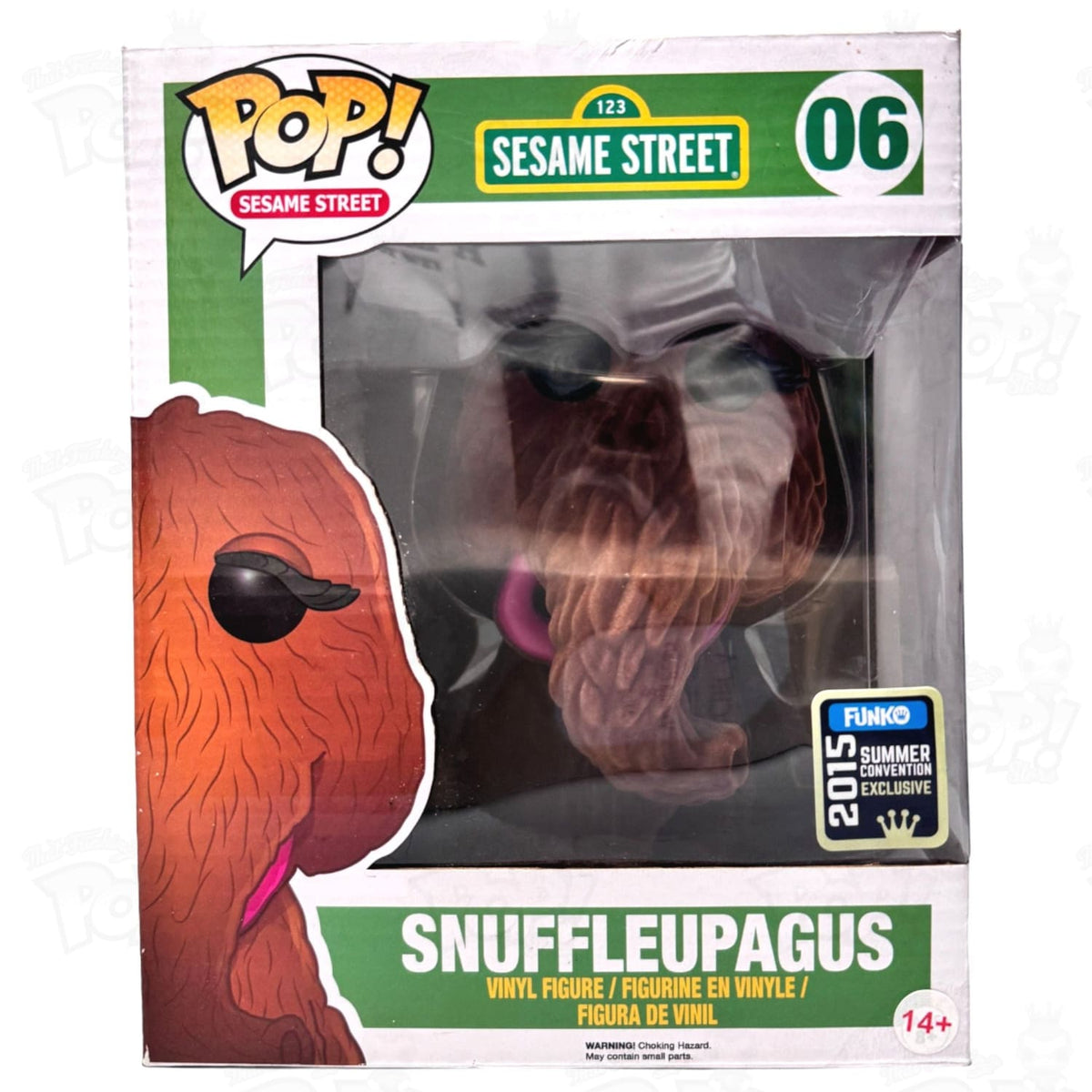 Funko outlet pop 6” Snufflepagus Vaulted Sesame Street