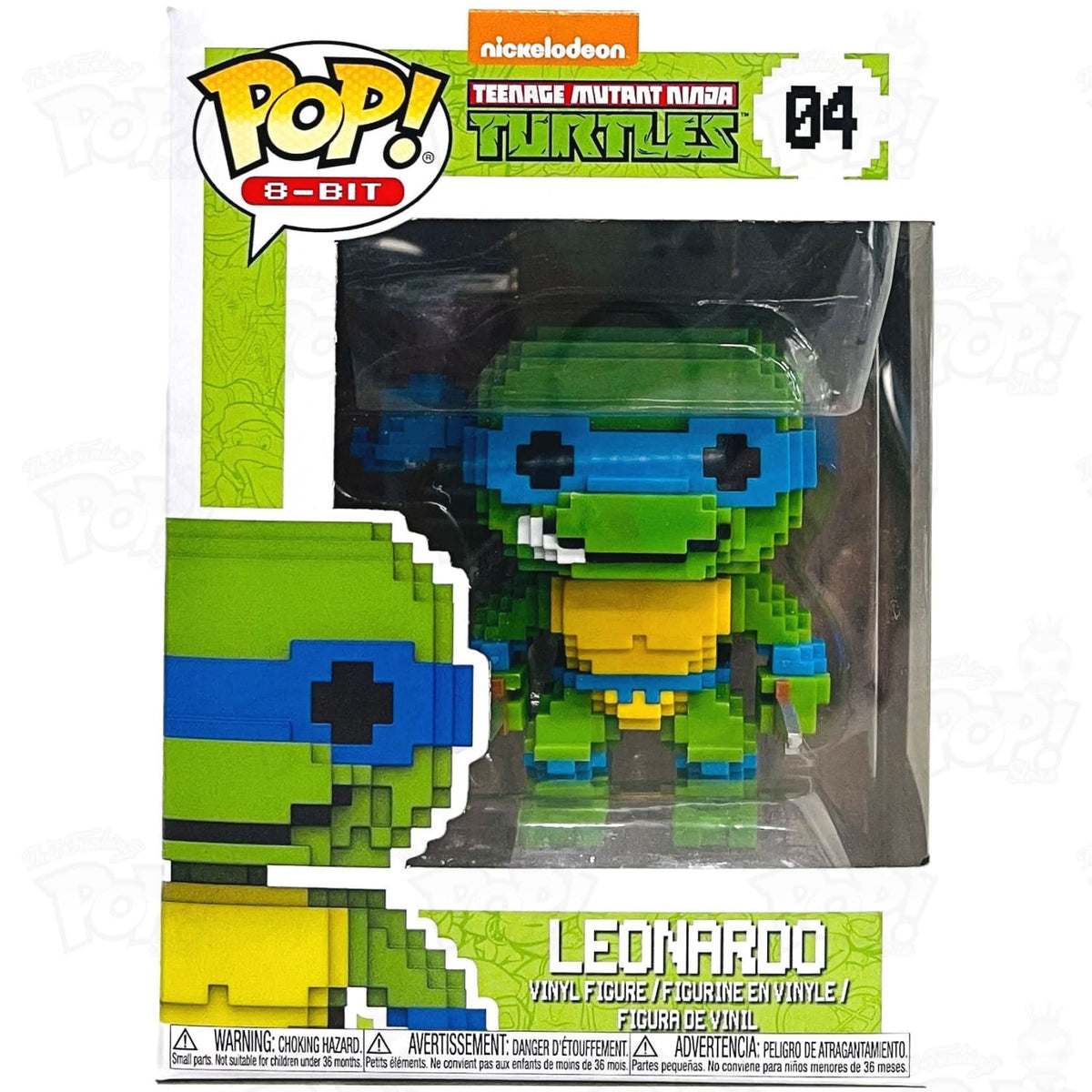 LEONARDO #04 (8-BIT) (TMNT) (TEENAGE MUTANT NINJA TURTLES) FUNKO POP