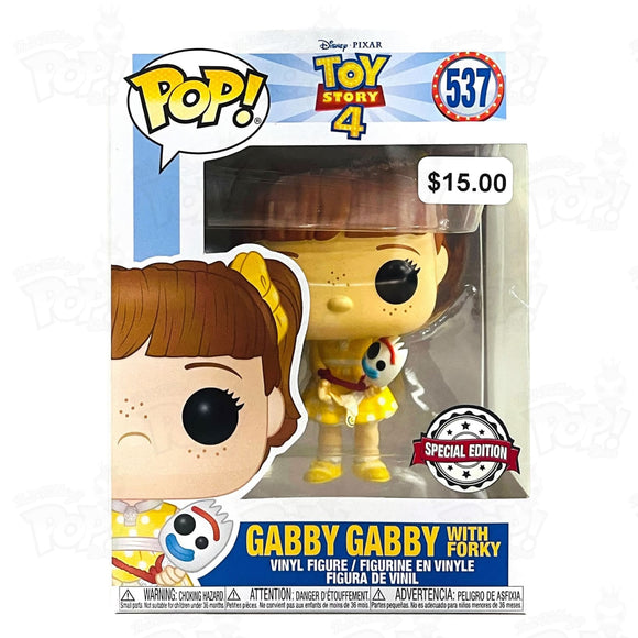 Toy Story 4 Gabby Gabby with Forky (#537) special edition) - That Funking Pop Store!