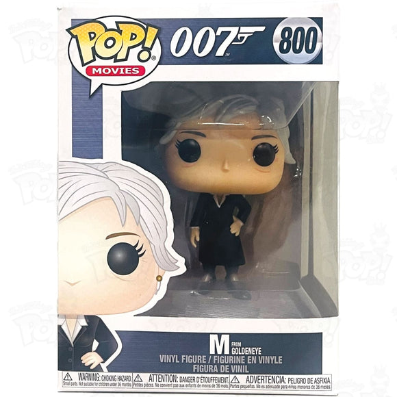 007 James Bond M From Goldeneye (#800) Funko Pop Vinyl