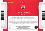 2021-22 Panini Contenders Game Night Ticket Zach Lavine Trading Cards