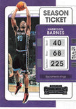 2021-22 Panini Contenders Season Ticket Harrison Barnes Trading Cards