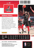 2021-22 Panini Contenders Season Ticket Norman Powell Trading Cards