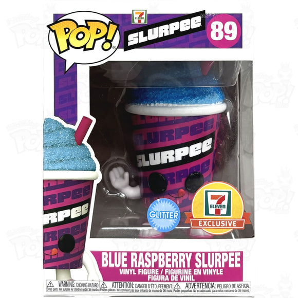 7 Eleven Slurpee Blue Raspberry (#89) Glitter Funko Pop Vinyl