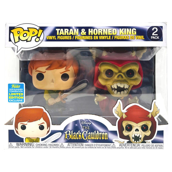 Black Cauldron Taran & Horned King (2-Pack)
