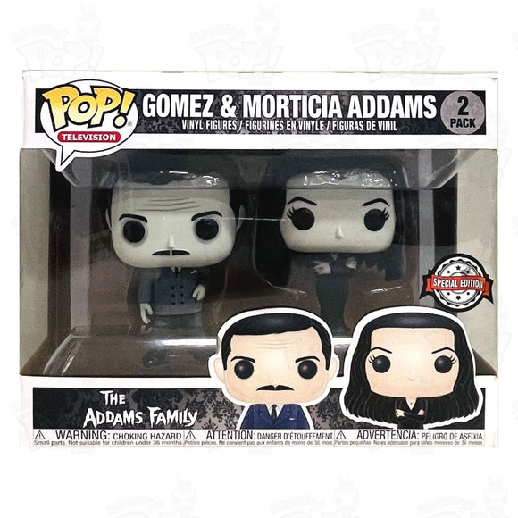 Addams Family Gomez & Morticia (2 Pack) Funko Pop Vinyl