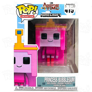 Adventure Time X Minecraft Princess Bubblegum (#415) Funko Pop Vinyl