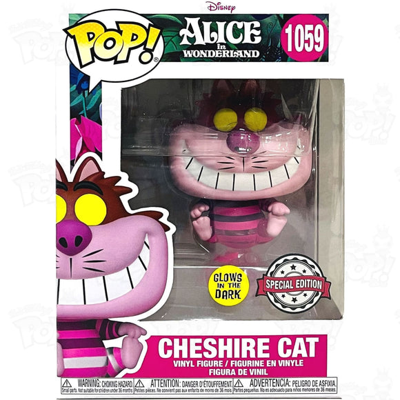 Alice In Wonderland Cheshire Cat (#1059) Gitd Funko Pop Vinyl
