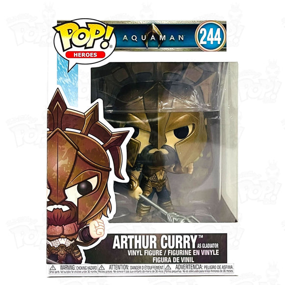 Aquaman Arthur Curry as Gladiator (#244) - That Funking Pop Store!