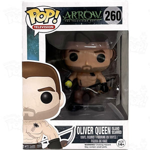 Arrow Oliver Queen Island Scarred (#260) Funko Pop Vinyl