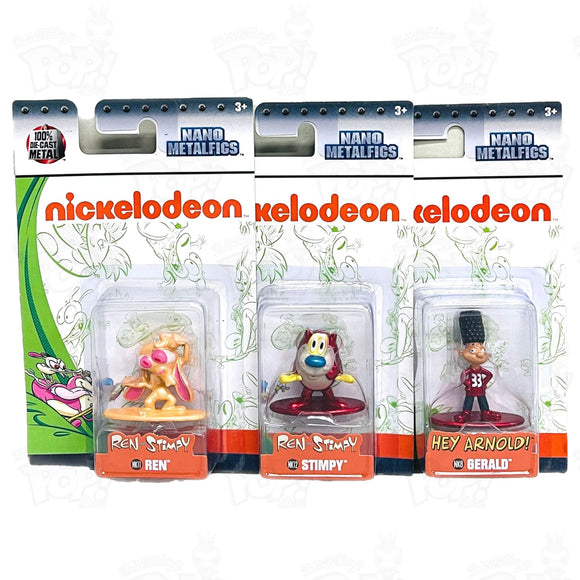 Assorted Nickelodeon Nano Metal Figs (1 Piece) - That Funking Pop Store!