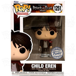 Attack On Titan Child Eren (#1251) Funko Pop Vinyl