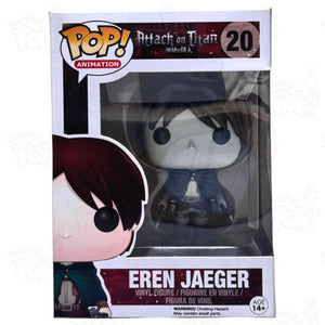 Attack On Titan Eren Jeager (#20) Black & White Funko Pop Vinyl