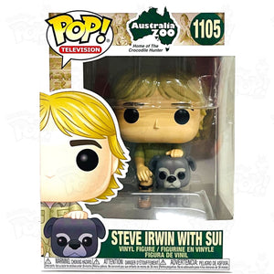 Australia Zoo Steve Irwin With Sui (#1105) Funko Pop Vinyl